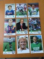 Fußball autogramm karten gebraucht kaufen  Verden