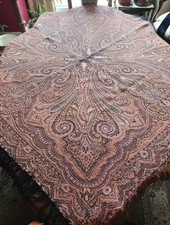 Antique paisley wool for sale  SOUTHPORT