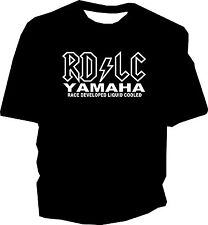 Camiseta YAMAHA RD350LC estilo ACDC tributo motocicleta tamanho P, M, L, X-G comprar usado  Enviando para Brazil