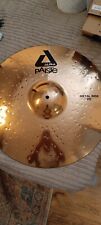 Paiste alpha metal for sale  NORTHAMPTON