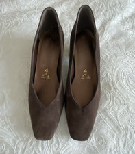Brown suede low for sale  TIVERTON
