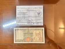 Banconota lire 50000 usato  Rivoli