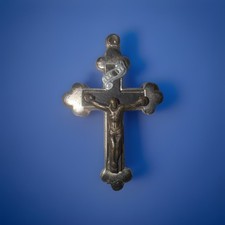 Antico crocefisso rosario usato  Sinnai