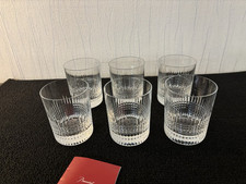 Lot verres whisky d'occasion  Baccarat