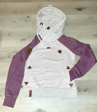 Naketano kapuzenpullover lila gebraucht kaufen  Witten