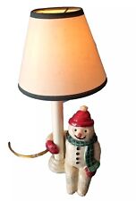 Snowman lamp welcome for sale  Savage