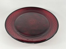 Pratos de jantar Arcoroc France Cristal d'Arques-Durand vermelho rubi 10"" comprar usado  Enviando para Brazil