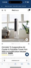 Pro breeze evaporative for sale  LONDON