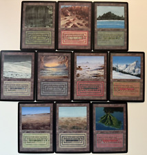 Usado, Original Dual Lands - Conjunto de 10 Arte Personalizada / Playtest para MTG / Magic Commander comprar usado  Enviando para Brazil