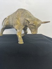 Brass charging bull for sale  Westminster
