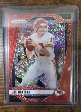 Panini Prizm Football #147 2024 - Red Sparkle - Joe Montana SP comprar usado  Enviando para Brazil