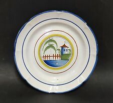 Assiette decorative faience d'occasion  Gerbéviller