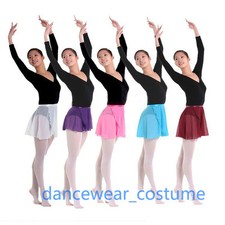 Senhoras Crianças Chiffon Xale Cachecol Ao Longo De Balé Dança Collant saia tutu vestido 8 Cores comprar usado  Enviando para Brazil
