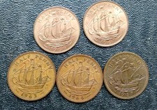Half penny münzen gebraucht kaufen  Dresden