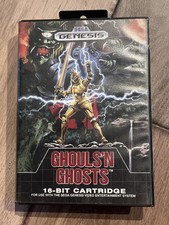Ghouls'N Ghosts (Sega Genesis, 1989) SOMENTE ARTE comprar usado  Enviando para Brazil