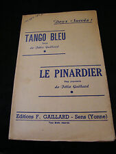 Partition tango bleu d'occasion  Metz-