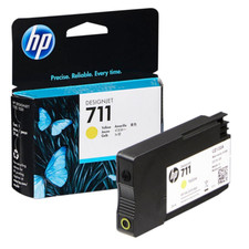 CARTUCHO DE TINTA GENUÍNO NOV 2024 HP 711 AMARELO IMPRESSORA CZ132A T120 T125 T130 T520 comprar usado  Enviando para Brazil