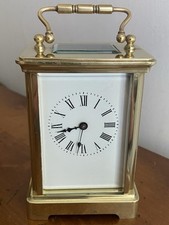 Brass carriage clock for sale  READING