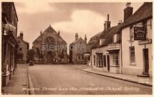 Postcard. spilsby. market for sale  LINCOLN