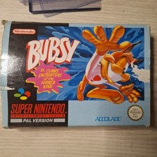 Bubsy - Super Nintendo - SNES PAL - Caixa com Manual comprar usado Bubsy - Super Nintendo - SNES PAL - Caixa com Manual comprar usado  Enviando para Brazil