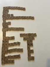 Vintage wooden scrabble for sale  PORTSMOUTH