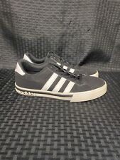 Tênis Adidas Daily Team masculino tamanho 7.5 preto branco 3 listras AW4575 comprar usado  Enviando para Brazil