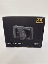 Cámara digital 4K para fotografía y video, con flash zoom 16X, tarjeta de 32 GB EE. UU. segunda mano  Embacar hacia Mexico