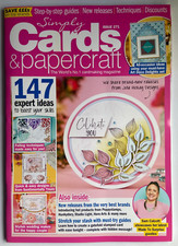 Simply cards papercraft for sale  LEAMINGTON SPA