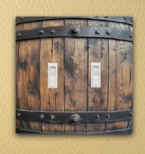 Tampa de tomada de barril de uísque tampa interruptor decoração para casa interruptor de luz placa balancim comprar usado  Enviando para Brazil