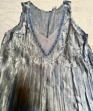 Vtg crinkle metallic for sale  Ramona