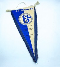 Schalke wimpel blau gebraucht kaufen  Gronau