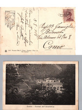 Cartolina sondrio centrale usato  Castione Andevenno