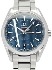 OMEGA Seamaster Aqua Terra 150M GMT 231.10.43.22.03.001 Masculino #T209 comprar usado  Enviando para Brazil