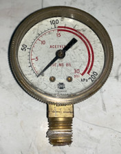 Gauge acetylene gauge for sale  Salinas
