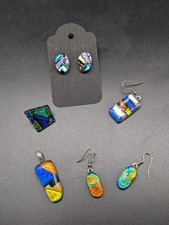 Handcrafted fused dichroic for sale  Irwin