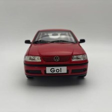 Usado, Original 1:18 VW GOL liga vermelha abrível antigo micro leve erupção modelo de carro comprar usado  Enviando para Brazil