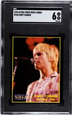 Cartões de rock internacionais KURT COBAIN / NIRVANA ULTRA FIGUS escassos novato 1994 SG, usado comprar usado  Enviando para Brazil