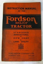 Fordson major tractor d'occasion  Expédié en Belgium