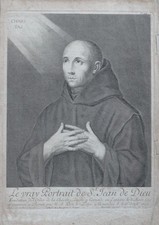 Gravure religieuse ancienne d'occasion  Saint-André-de-Sangonis