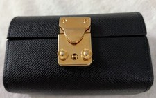 Joyero de viaje pequeño vintage con cerradura y llave. Sale cajón anillo. Nuevo. segunda mano  Embacar hacia Mexico