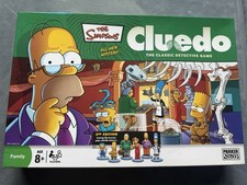 Simpsons cluedo board for sale  SWANSEA