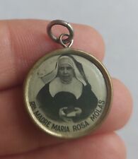 Medalla religiosa antigua madre maria rosas molas inmaculada medal religious  comprar usado  Enviando para Brazil