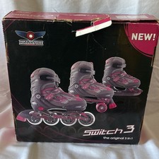 Patins de gelo, rolo e gelo ajustáveis Rollerface Switch 3 em 1 comprar usado Patins de gelo, rolo e gelo ajustáveis Rollerface Switch 3 em 1 comprar usado  Enviando para Brazil
