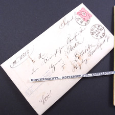 1882 brief königlicher gebraucht kaufen  Bad Kissingen