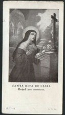  image pieuse ancianne de Santa Rita de Casia santino holy card estampa  comprar usado  Enviando para Brazil