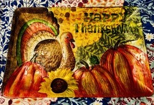Vtg thanksgiving platter for sale  Simpsonville