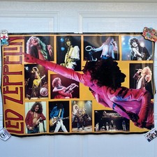 Led Zeppelin - Pôster colagem de fotos Winterland / Myth Gem Ltd. 36x24 (1985) comprar usado  Enviando para Brazil