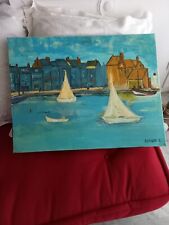 Tableau toile vieux d'occasion  Montpellier-