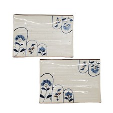 Bandeja de servir sushi japonesa vintage pratos de sashimi (2) design floral de cerâmica em excelente estado usado comprar usado Bandeja de servir sushi japonesa vintage pratos de sashimi (2) design floral de cerâmica em excelente estado usado comprar usado  Enviando para Brazil