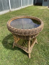 Vintage round bamboo for sale  CHESTER